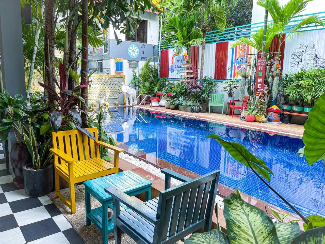 Asanak D'Angkor Boutique Hotel Сиемрип Экстерьер фото