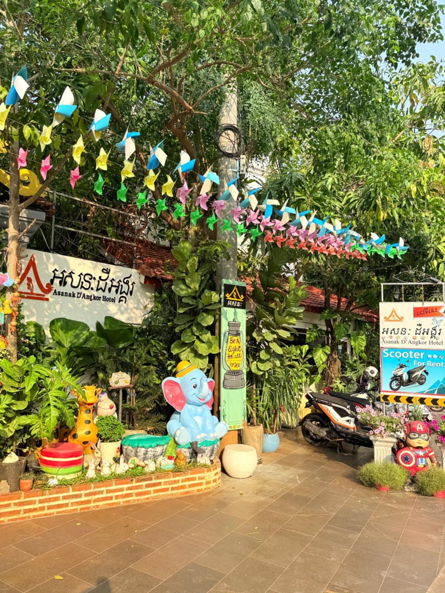 Asanak D'Angkor Boutique Hotel Сиемрип Экстерьер фото
