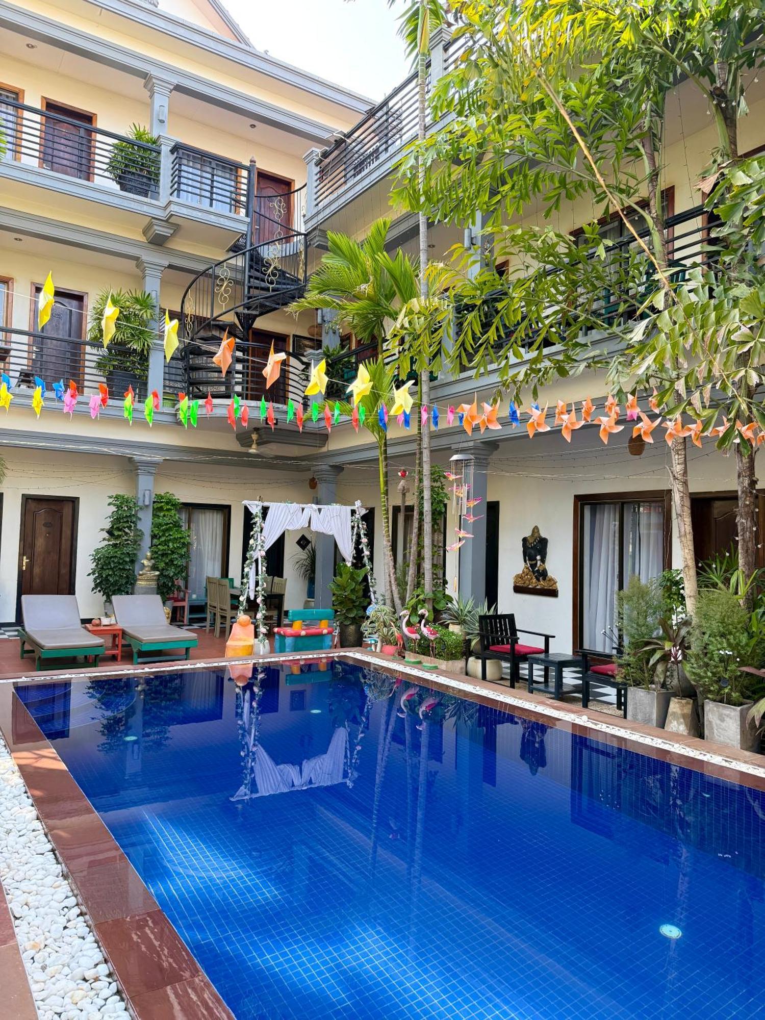 Asanak D'Angkor Boutique Hotel Сиемрип Экстерьер фото
