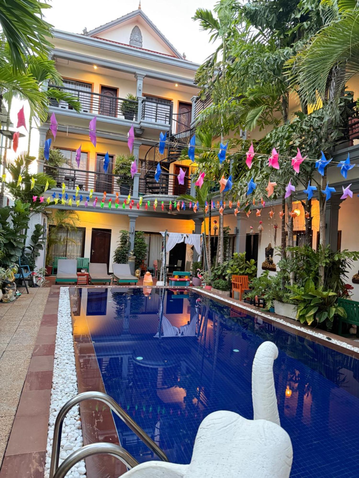 Asanak D'Angkor Boutique Hotel Сиемрип Экстерьер фото